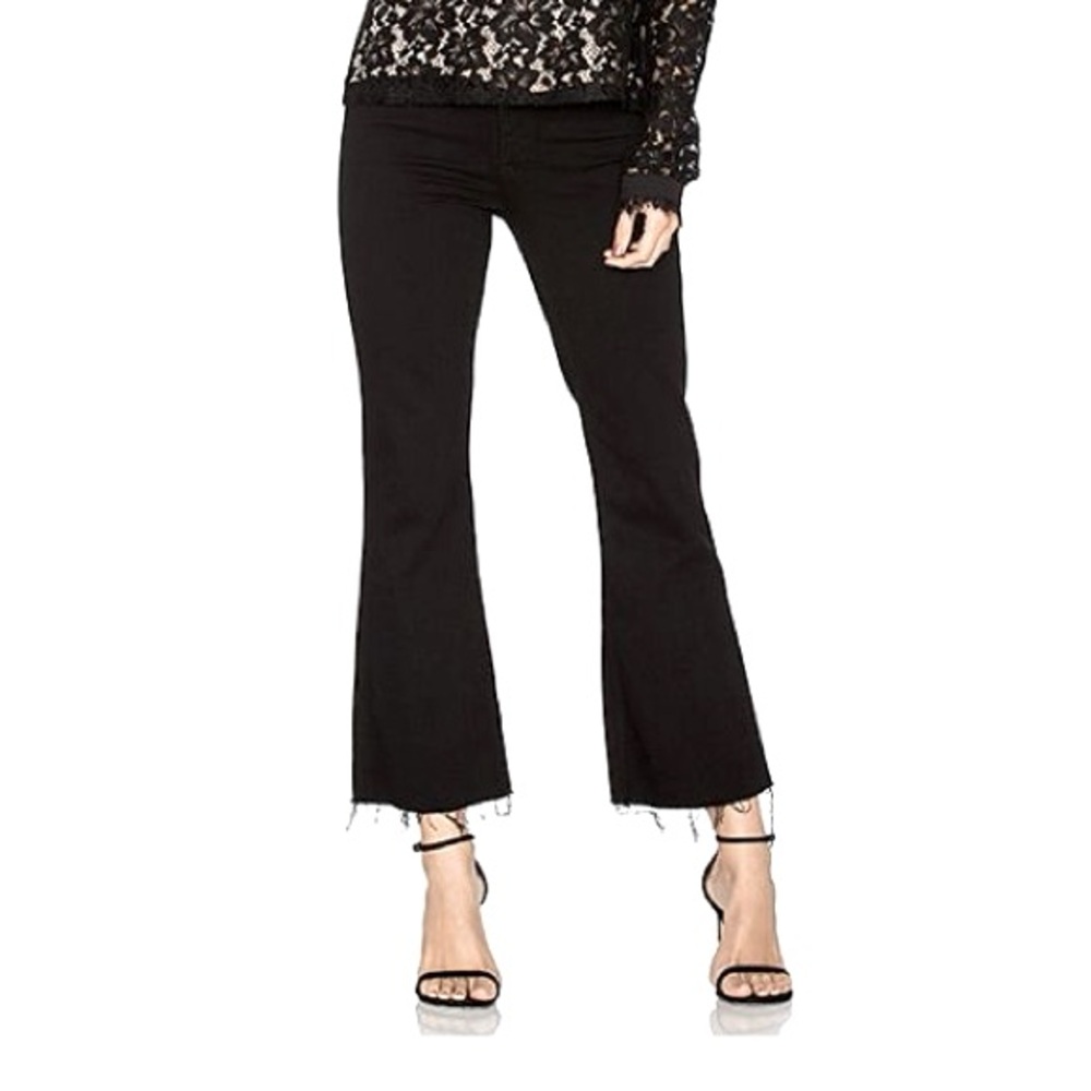Hollister High-rise Flared Crop Jeans Size 25